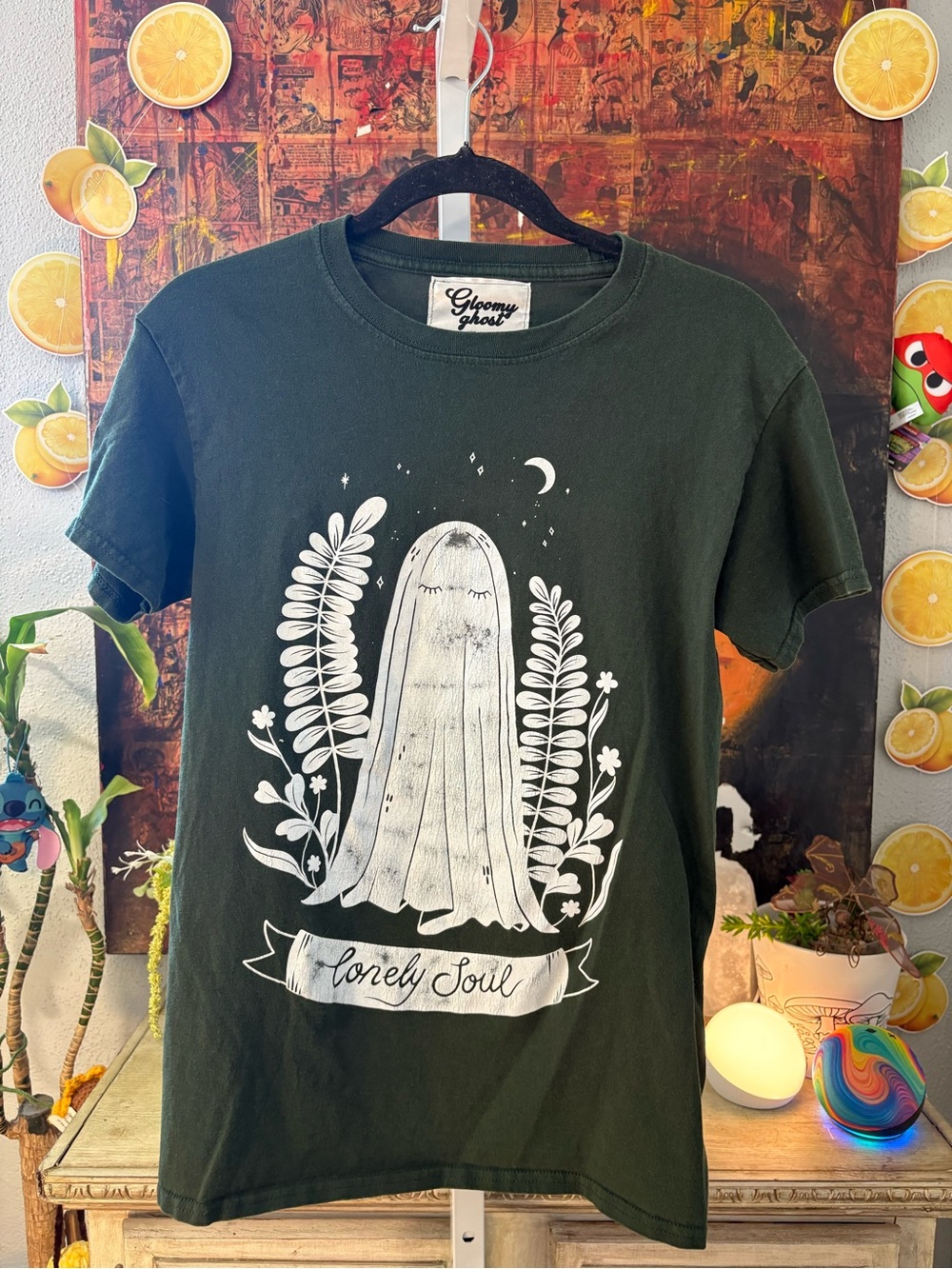 Gloomy Ghost 'Lonely Soul' Graphic Size S